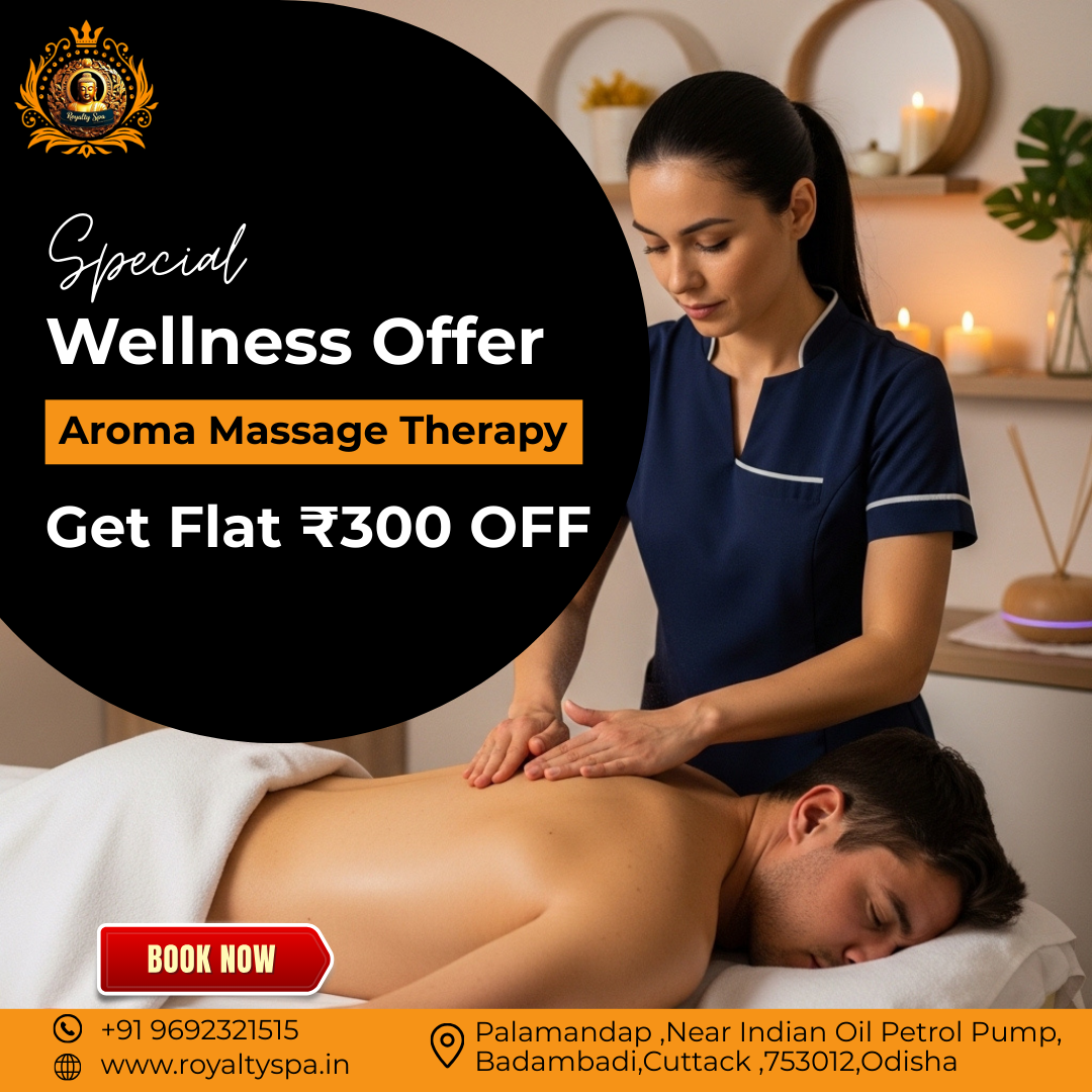 Aroma Massage Therapy Get Flat ₹300 OFF
